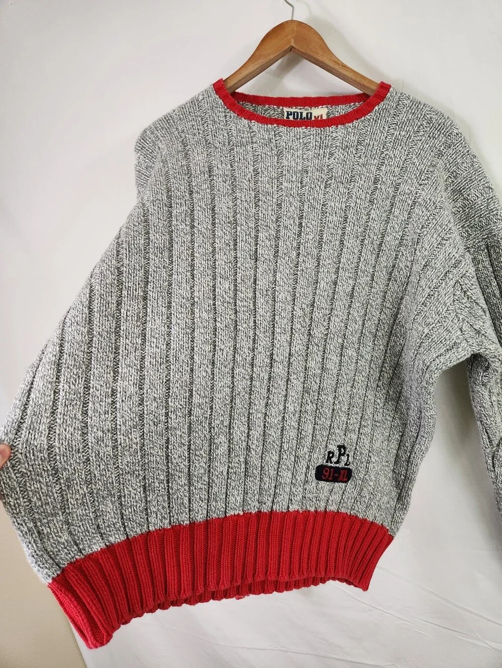 Polo Ralph Lauren Sporting goods Ribbed 100% Cotton sweater